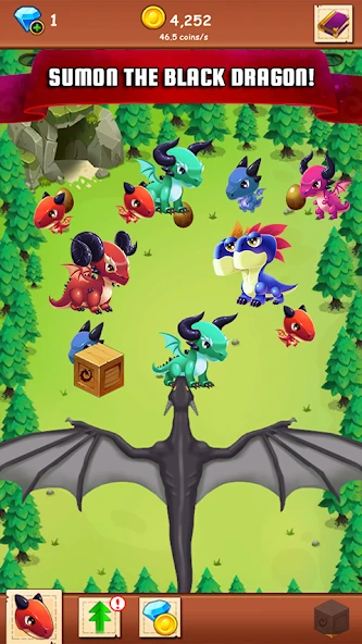 Idle Dragon - Merge the Dragons! screenshot 4