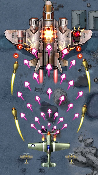 1941 AirAttack: Airplane Games screenshot 5