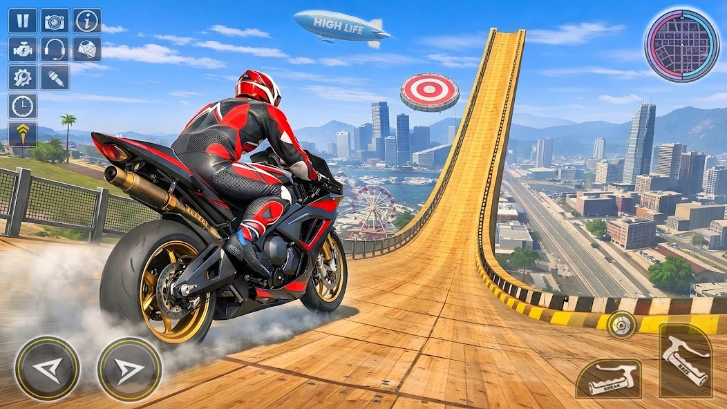 Bike Impossible Tracks Race: 3D Motorcycle Stunts screenshot 4