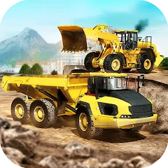Heavy Machines & Construction APK icon