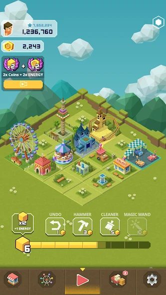 2048 Tycoon: World Theme Park screenshot 5