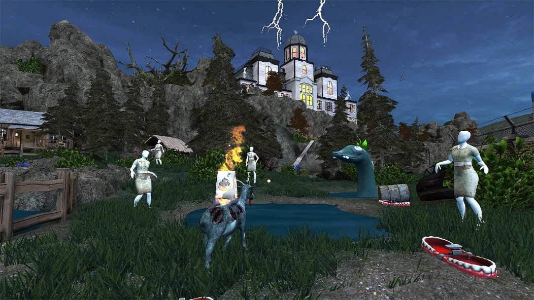 Goat Simulator GoatZ APK screenshot 2