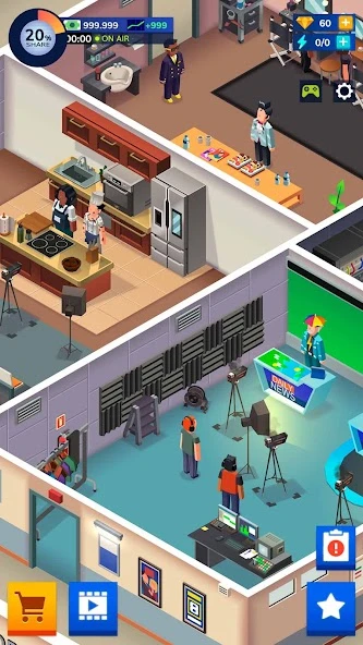 TV Empire Tycoon - Idle Management Game screenshot 5