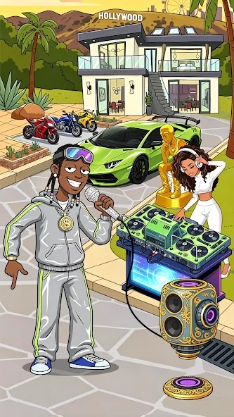 Rap Star:Idle Clicker screenshot 2