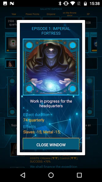 Galactic Emperor: space strategy & RPG, Sci-Fi screenshot 2