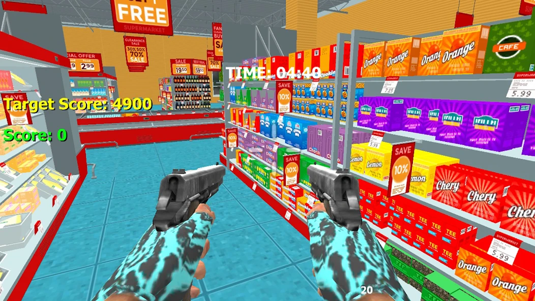 Granny Kick Neighbor: New Free Fun Shooting Games screenshot 2