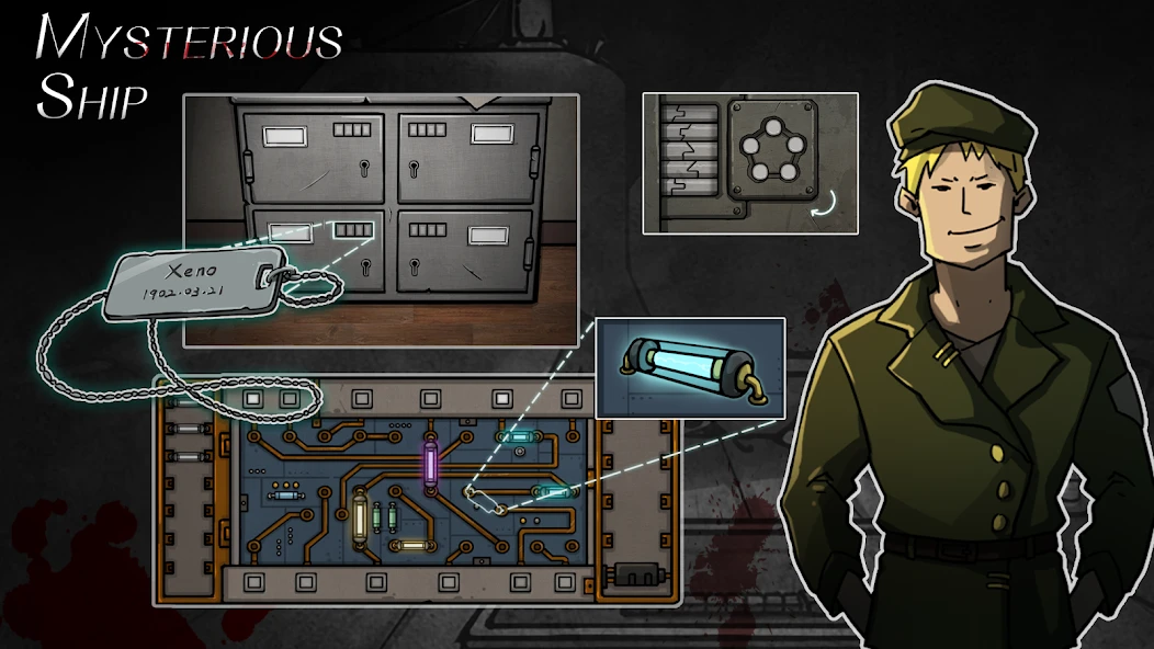 The mysterious ship - Find the clue screenshot 3