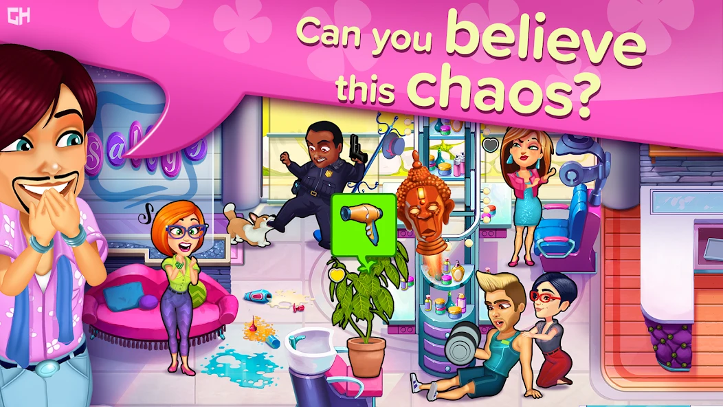 Sally's Salon: Kiss & Make-Up screenshot 1