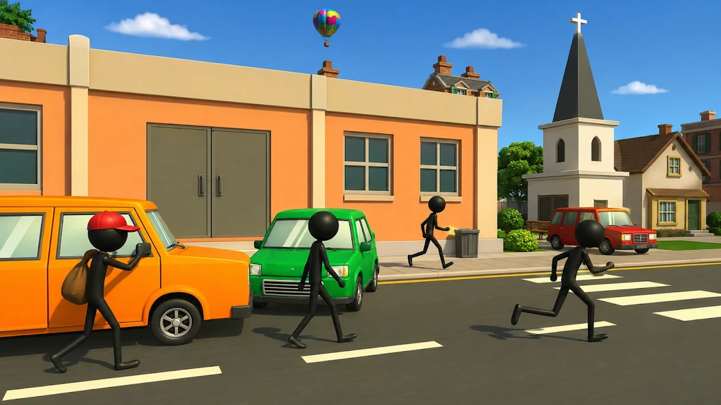 Angry Stick Sniper Gun Shooter screenshot 1