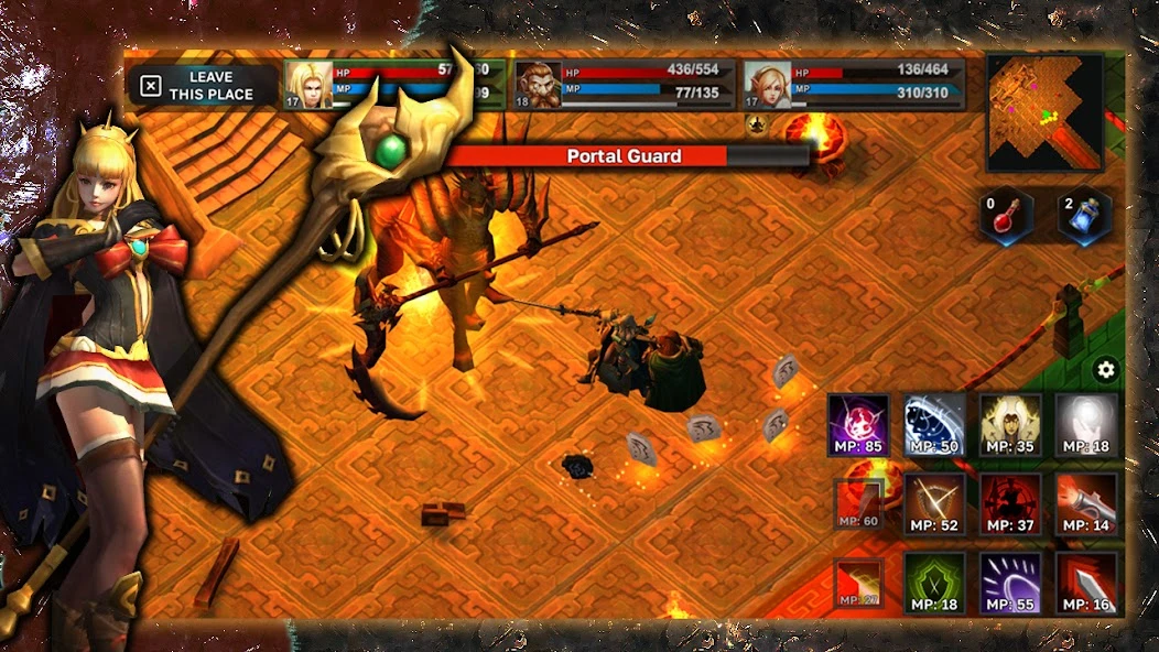 Fantasy Heroes: Legendary Raid RPG Action Offline screenshot 4