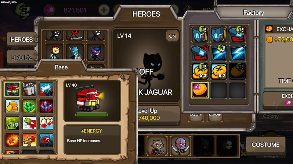 HERO WARS: Super Stickman Defense screenshot 4