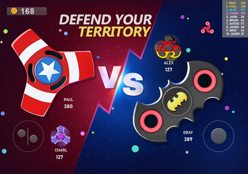 Fidget Spinner .io Game screenshot 5