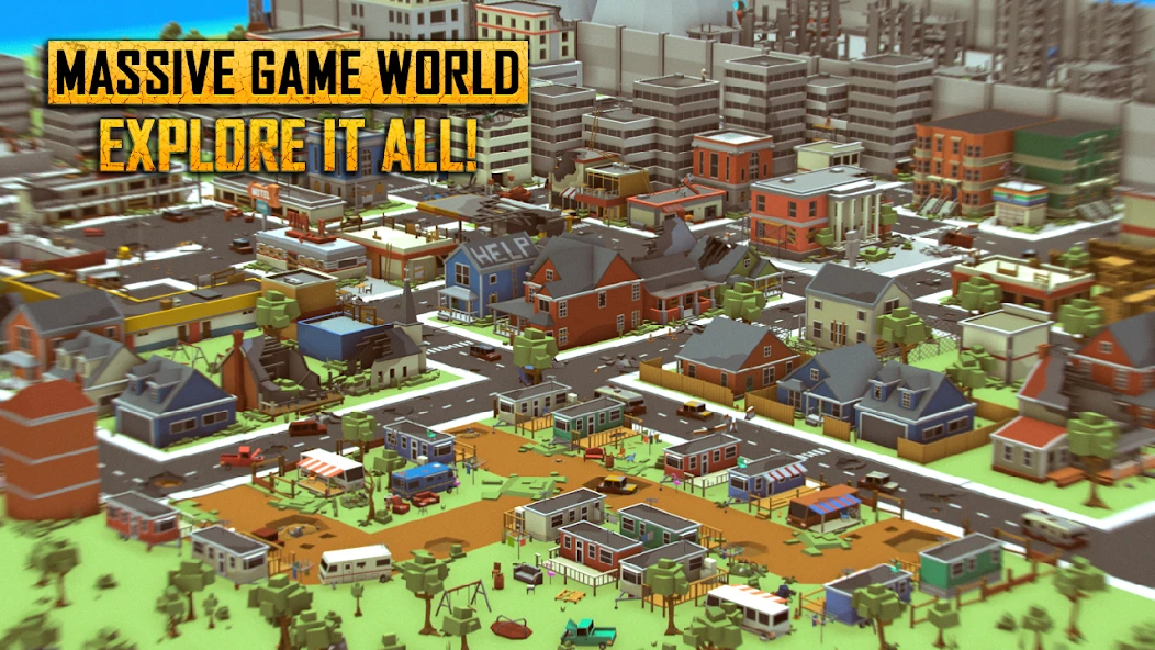 URB: Last Pixels Battle Royale screenshot 4