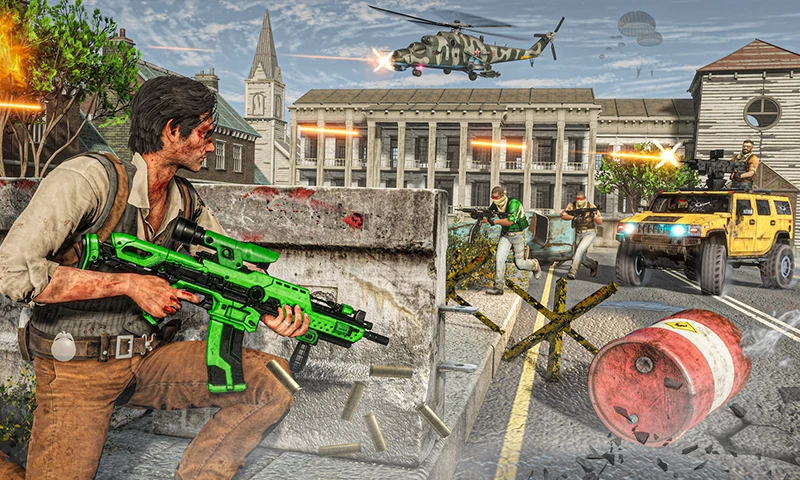 Cover Shoot 3D: Free Commando Game screenshot 3