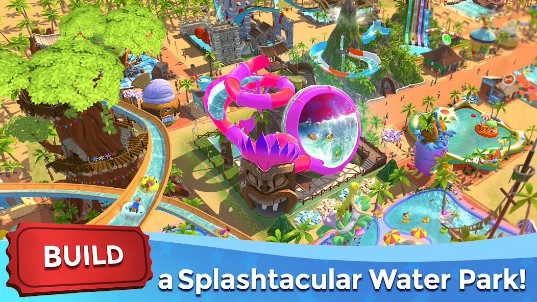 RollerCoaster Tycoon Touch – Build your Theme Park APK screenshot 4