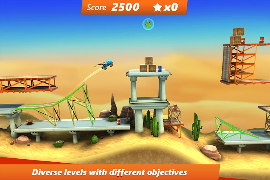 Bridge Constructor Stunts screenshot 5