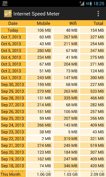 Internet Speed Meter APK screenshot 5