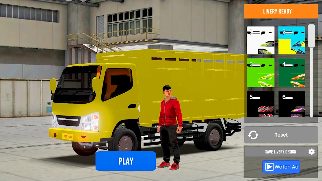 IDBS Indonesia Truck Simulator screenshot 2