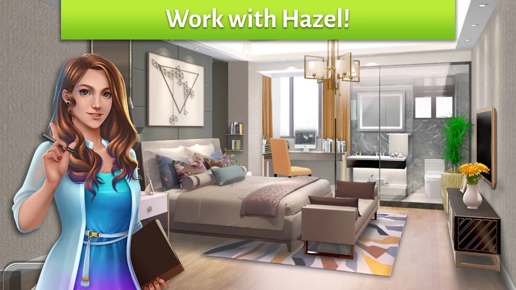 Home Designer - Match + Blast to Design a Makeover screenshot 1