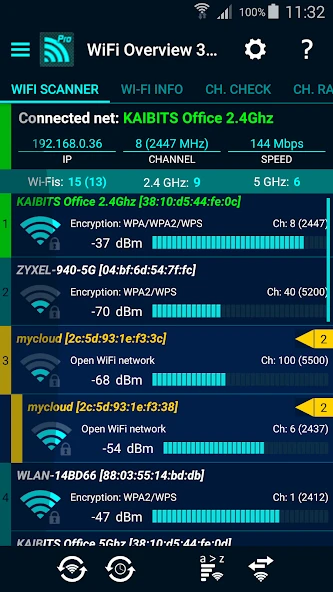 WiFi Overview 360 Pro APK screenshot 1