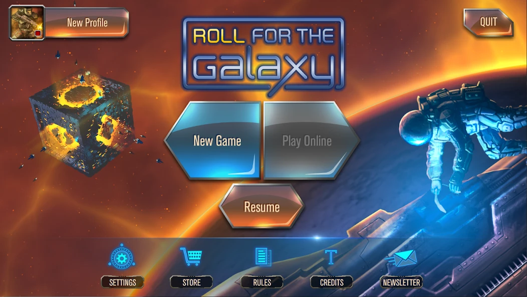 Roll for the Galaxy APK screenshot 1