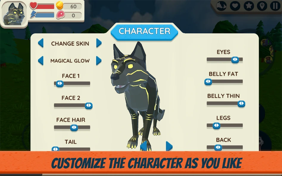 Wolf Simulator: Wild Animals 3D screenshot 5