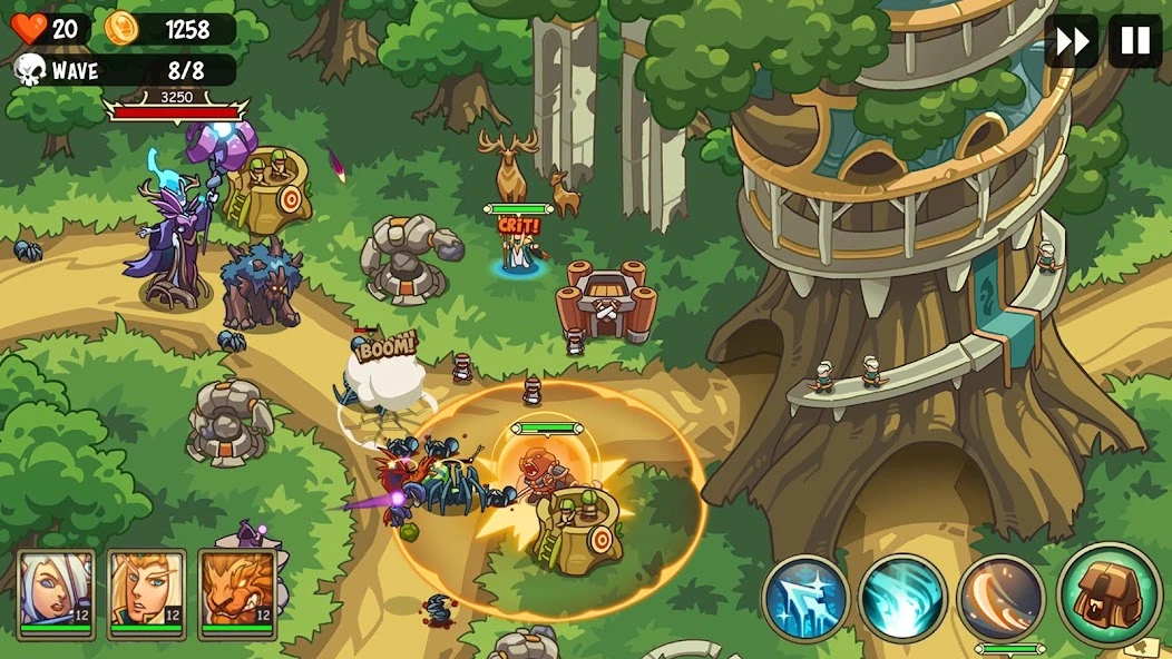 защита башни: Offline Games screenshot 1