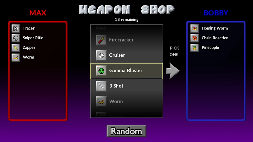Pocket Tanks screenshot 2