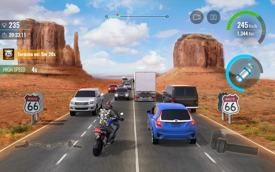 Moto Traffic Race 2: Multiplayer APK screenshot 5