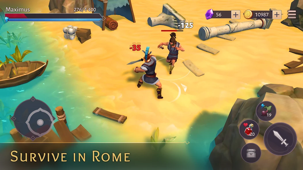 Gladiators: Survival in Rome APK screenshot 1