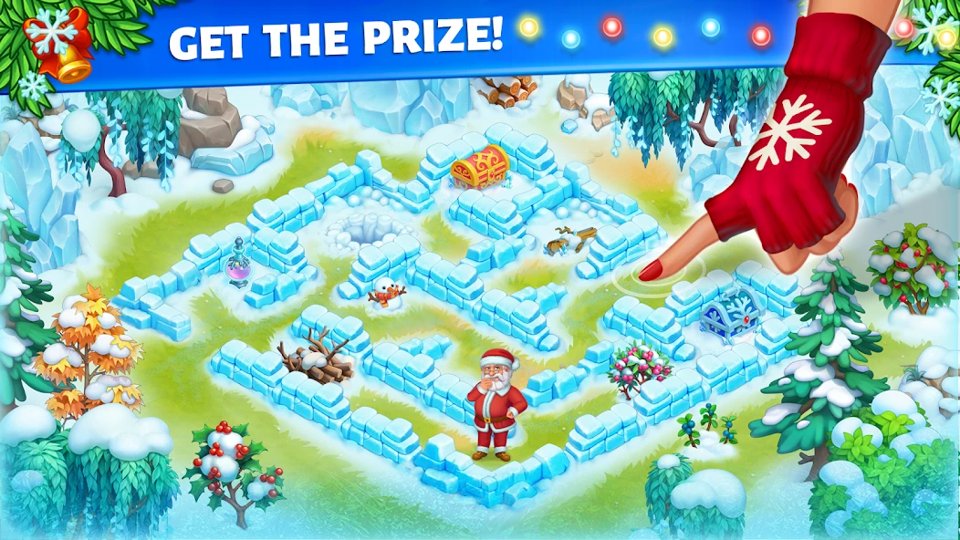 Farm Snow: Happy Christmas Story With Toys & Santa screenshot 4