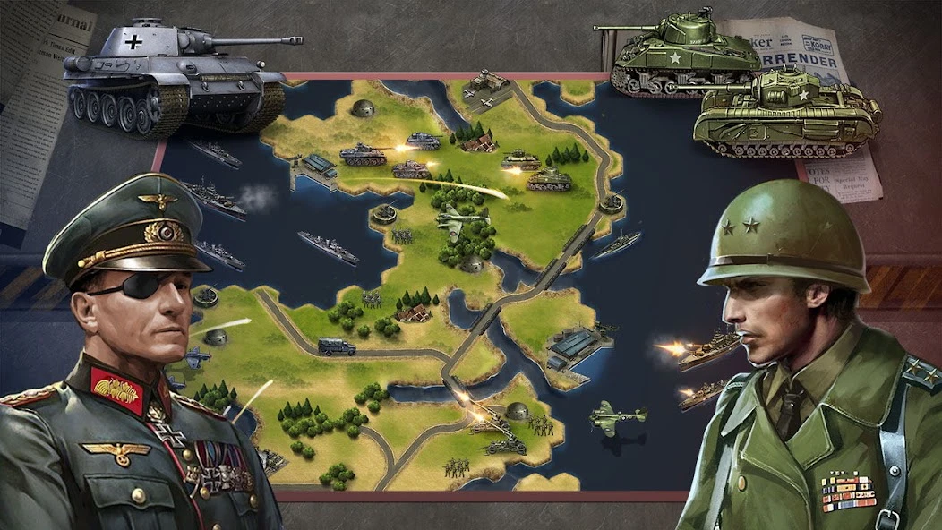 WW2: Strategy Commander Conquer Frontline screenshot 4