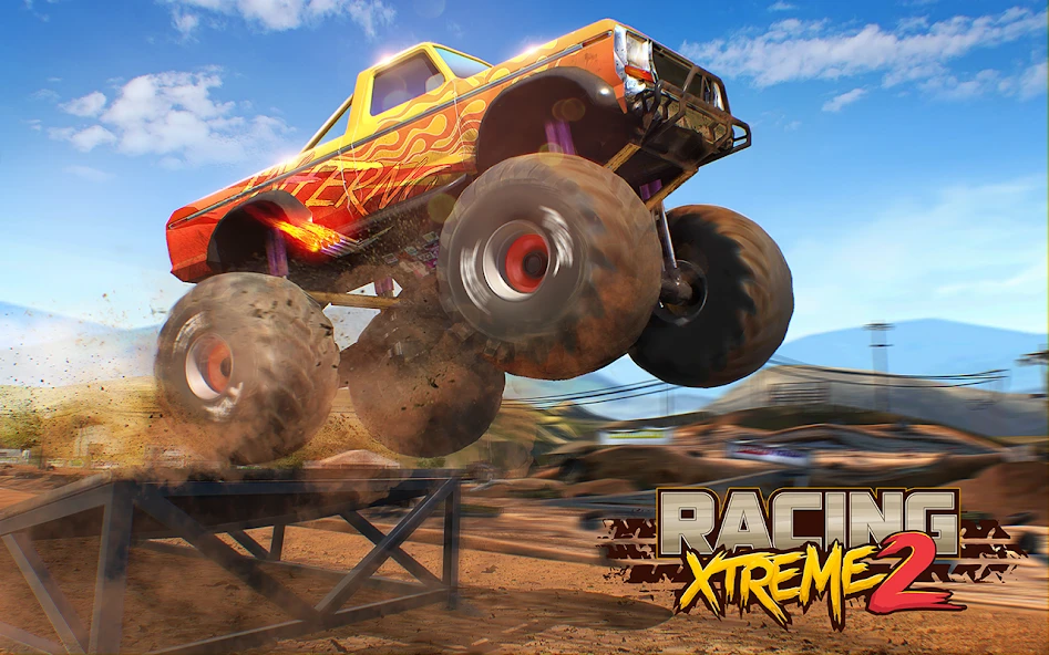 Racing Xtreme 2: Top Monster Truck & Offroad Fun screenshot 3
