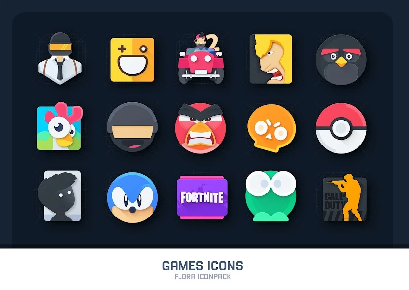 Flora: Material Icon Pack APK screenshot 4
