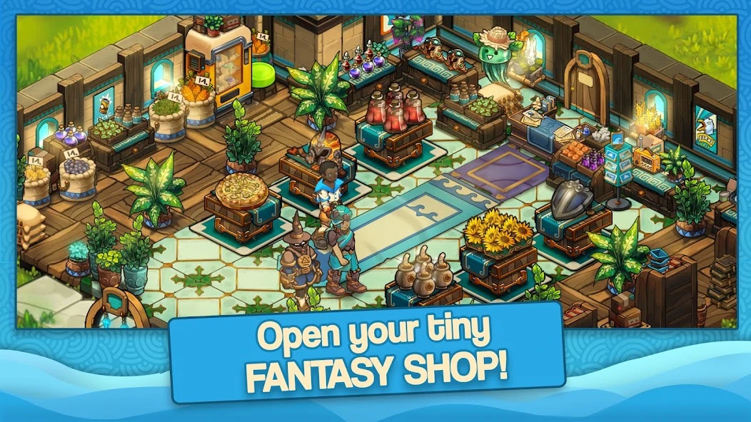 Tiny Shop: Idle Fantasy Shop Simulator screenshot 1