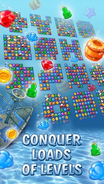 Pirates & Pearls: A Treasure Matching Puzzle screenshot 5
