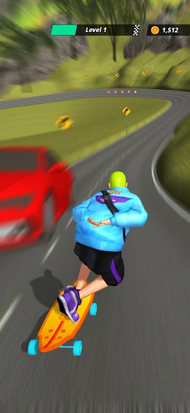 Download Downhill Racer (MOD, Unlimited Coins) 32.2.0 screenshot 4