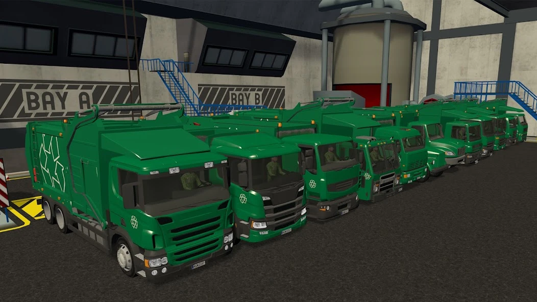 Trash Truck Simulator screenshot 1