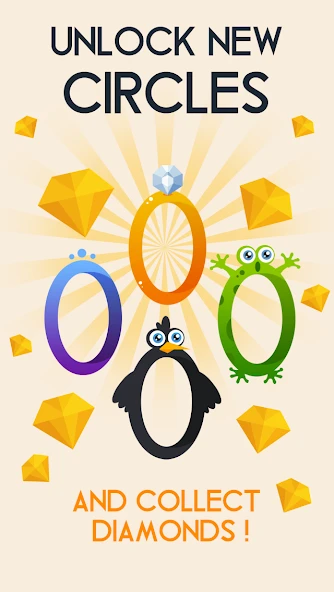 Download Circle (MOD, Unlimited Diamonds) 1.5.1 screenshot 3