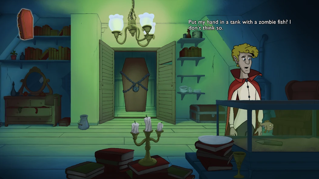 Champy the Useless Vampire APK screenshot 1
