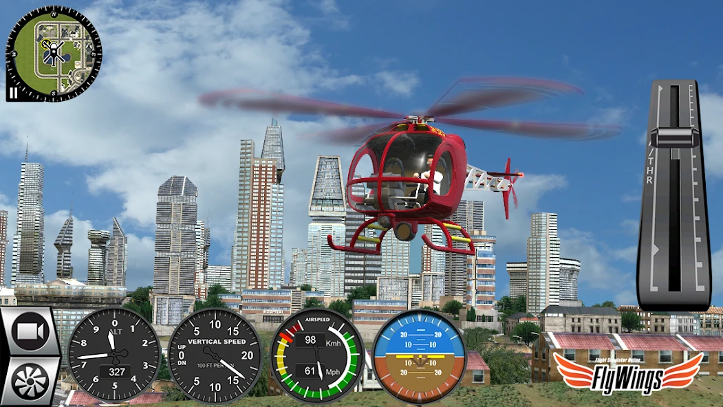 Download Helicopter Simulator 2016 (MOD, unlocked) 2.7.0 screenshot 1