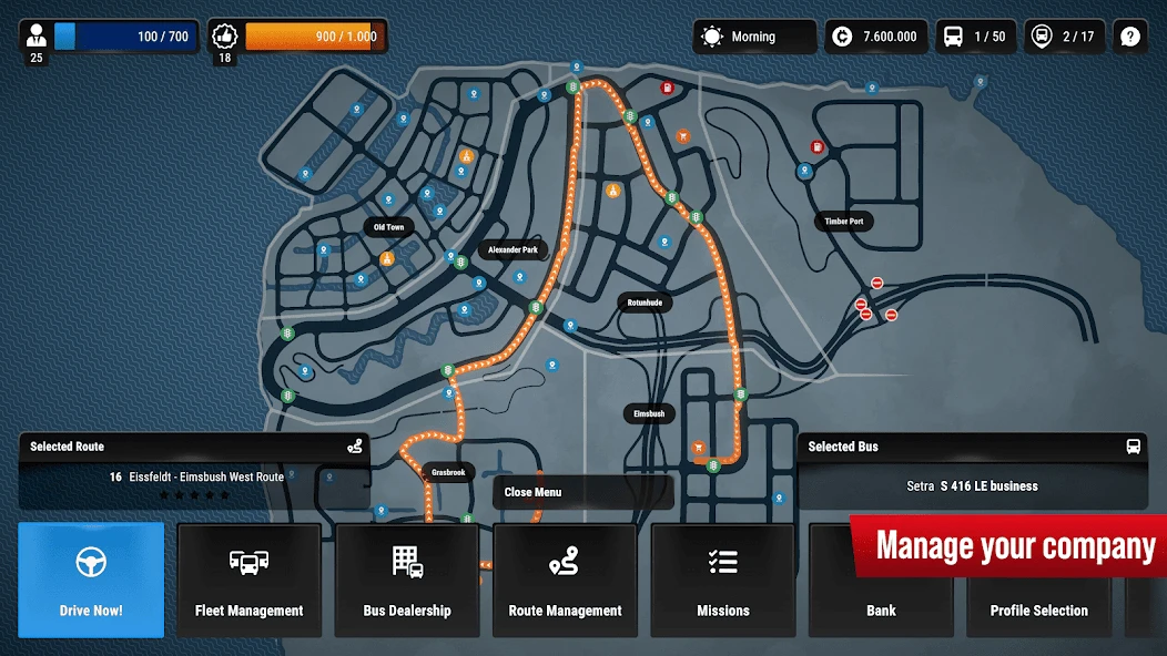 Bus Simulator City Ride Lite APK screenshot 3