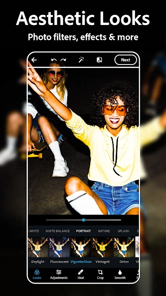 Adobe Photoshop Express screenshot 4