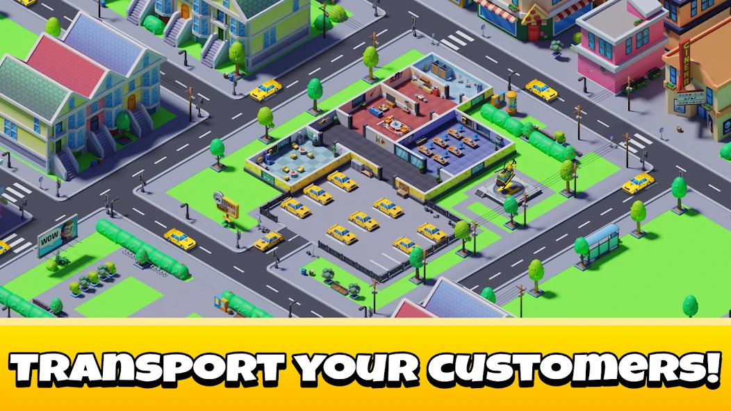Idle Taxi Tycoon screenshot 4