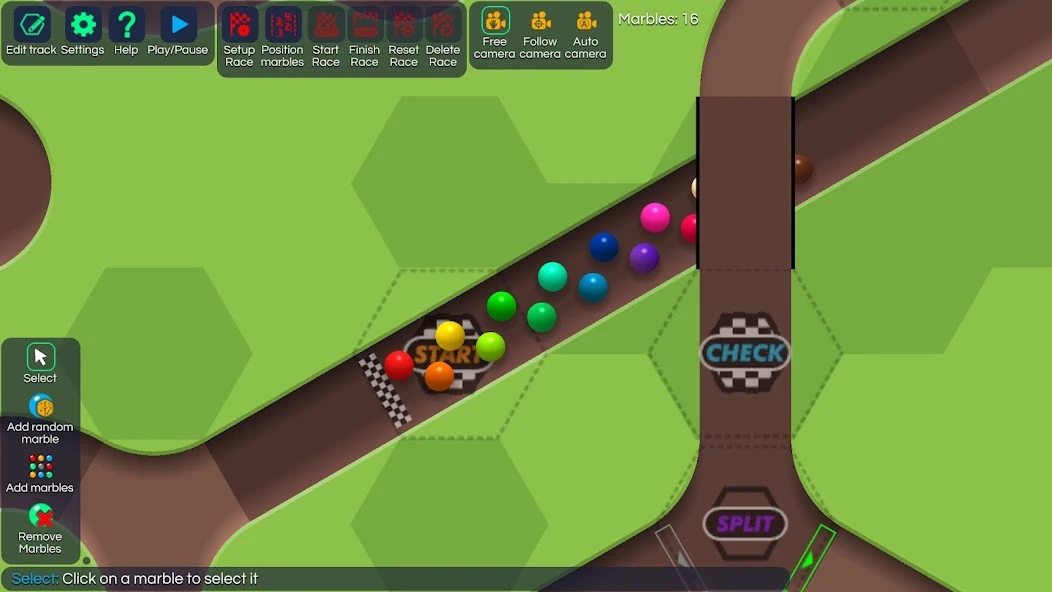 Marble Race Creator APK screenshot 2
