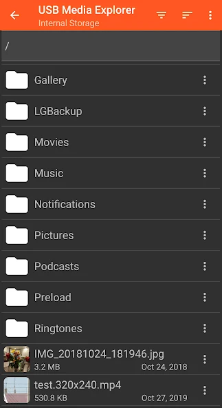 USB Media Explorer APK screenshot 5