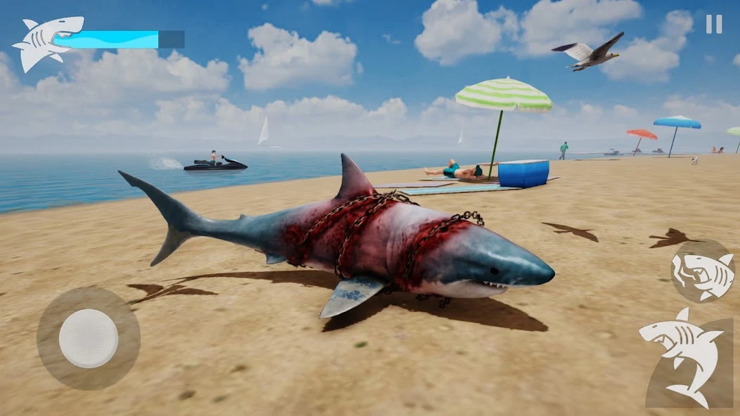 Shark Ravage: Shark Simulator APK screenshot 5
