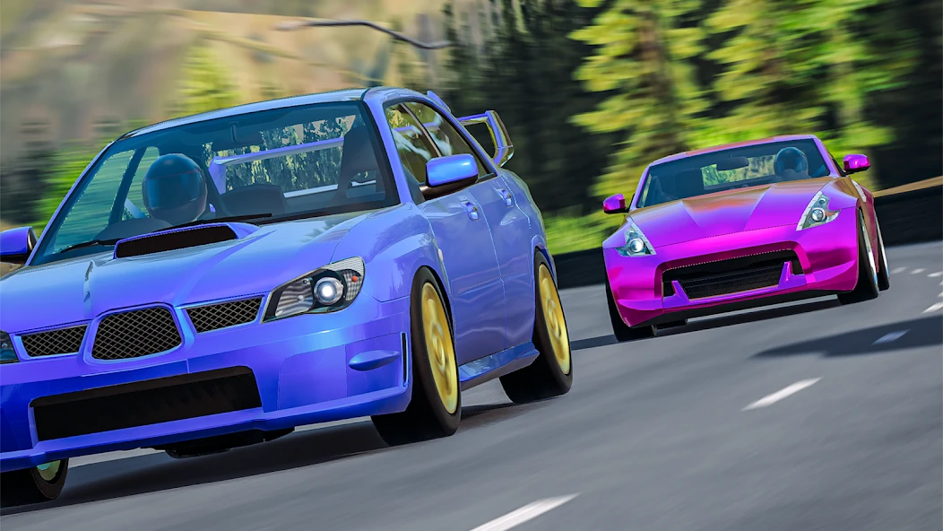 No Hesi Car Traffic Racing APK screenshot 1