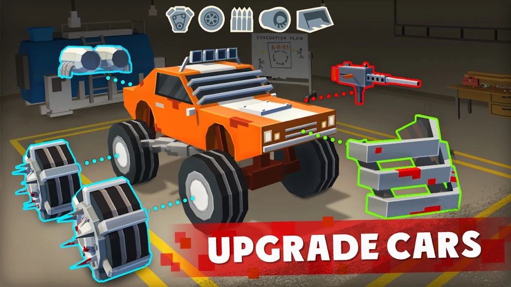 Zombie Derby: Pixel Survival screenshot 2