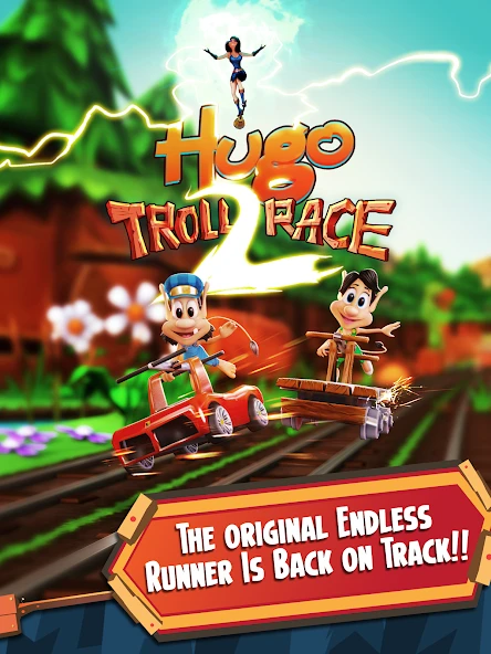Hugo Troll Race 2: The Daring Rail Rush screenshot 5